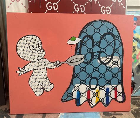 gucci ghost sfondo|gucci ghost art.